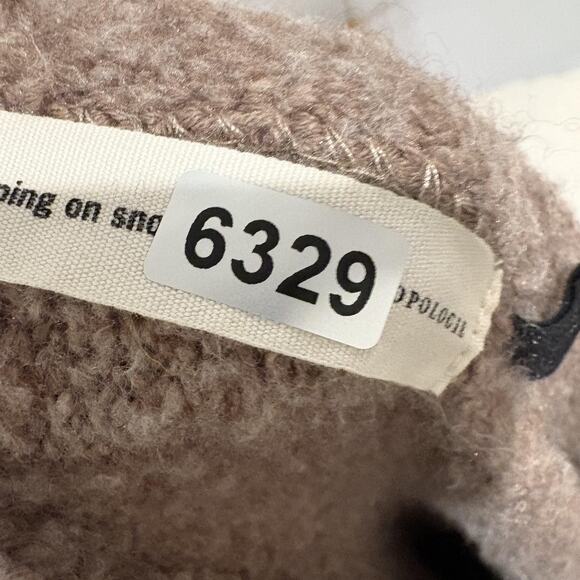 Sleeping On Snow Sweater Women Small Brown Boucle Fuzzy Crewneck Anthropologie - Picture 11 of 11